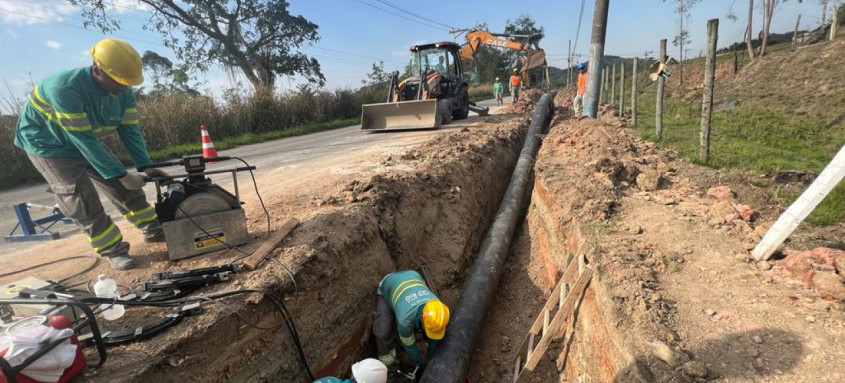 Obras de saneamento avançam entre São Gonçalo e Itaboraí